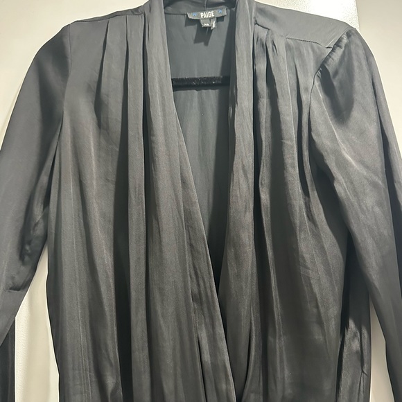 Paige bodysuit, shoulder pads, snap closure, worn once - Picture 4 of 7